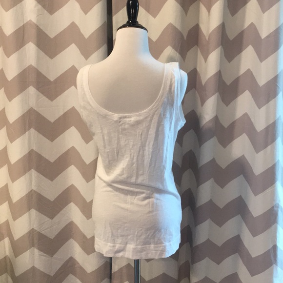 CAbi white tank top Med - Picture 3 of 6